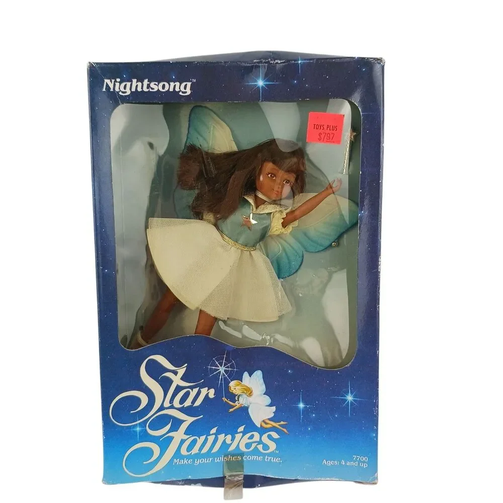 Tonka Star Fairies Nightsong African American Doll New 1985 Vintage NOS